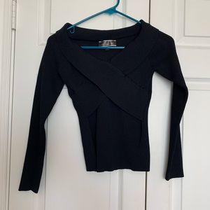 Black Off the Shoulder Blouse